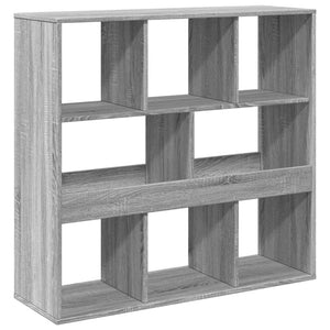 vidaXL Room Divider Grey Sonoma 100x33x94.5 cm Engineered Wood