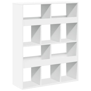 vidaXL Room Divider White 100x33x125.5 cm Engineered Wood