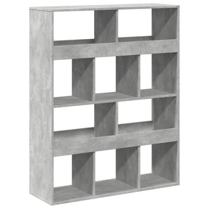 vidaXL Room Divider Concrete Grey 100x33x125.5 cm Engineered Wood