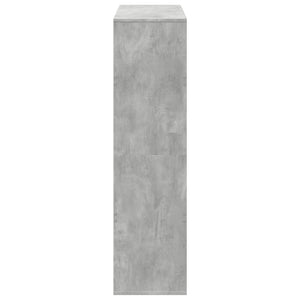 vidaXL Room Divider Concrete Grey 100x33x125.5 cm Engineered Wood