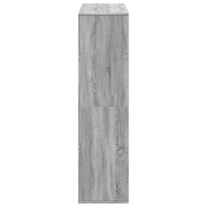 vidaXL Room Divider Grey Sonoma 100x33x125.5 cm Engineered Wood