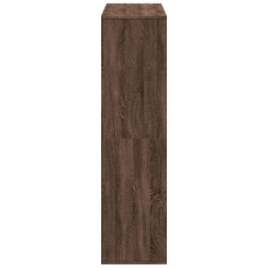 vidaXL Room Divider Brown Oak 100x33x125.5 cm Engineered Wood