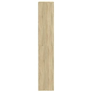 vidaXL Room Divider Sonoma Oak 100x33x187.5 cm Engineered Wood