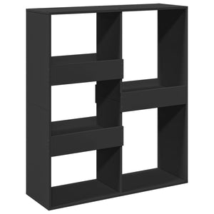 vidaXL Room Divider Black 100x33x115 cm Engineered Wood