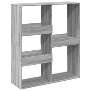 vidaXL Room Divider Grey Sonoma 100x33x115 cm Engineered Wood