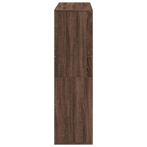 vidaXL Room Divider Brown Oak 100x33x115 cm Engineered Wood