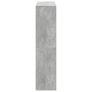 vidaXL Room Divider Concrete Grey 100x33x135 cm Engineered Wood