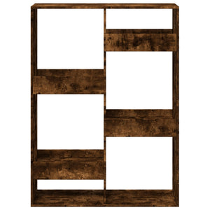 vidaXL Room Divider Smoked Oak100x33x135 cm Engineered Wood