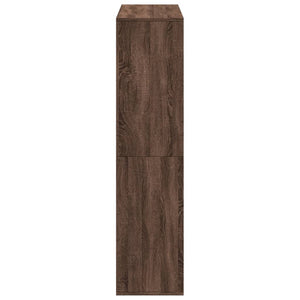 vidaXL Room Divider Brown Oak 100x33x135 cm Engineered Wood