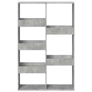 vidaXL Room Divider Concrete Grey 100x33x155.5 cm Engineered Wood