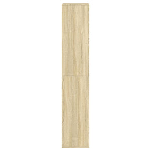 vidaXL Room Divider Sonoma Oak 100x33x175 cm Engineered Wood