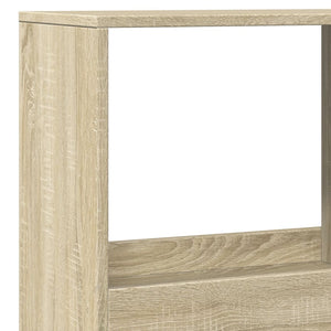 vidaXL Room Divider Sonoma Oak 100x33x175 cm Engineered Wood