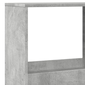 vidaXL Room Divider Concrete Grey 100x33x175 cm Engineered Wood