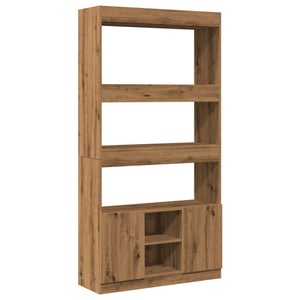 vidaXL Highboard Artisian Oak 92x33x180 cm Engineered Wood