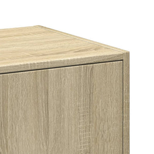 vidaXL Apothecary Cabinet Sonoma Oak 30x41x174.5 cm Engineered Wood