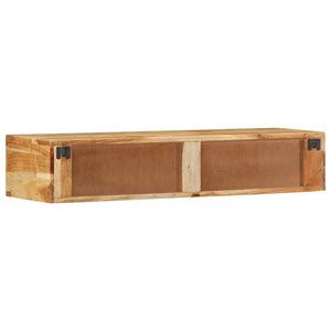 vidaXL Wall-mounted TV Cabinet 100x30x19 cm Solid Wood Acacia