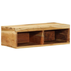 vidaXL Wall-mounted TV Cabinet 60x30x19 cm Solid Wood Acacia