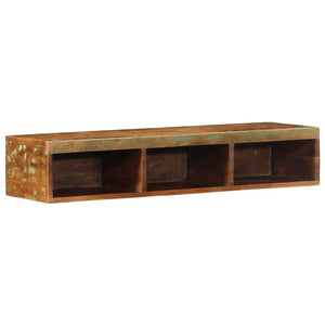 vidaXL Wall-mounted TV Cabinet 100x30x19 cm Solid Wood Reclaimed