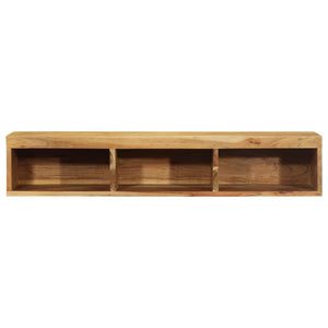 vidaXL Wall-mounted TV Cabinet 100x30x19 cm Solid Wood Acacia