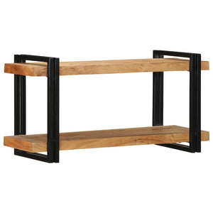 vidaXL Wall Shelf 90x33x45 cm Solid Wood Acacia