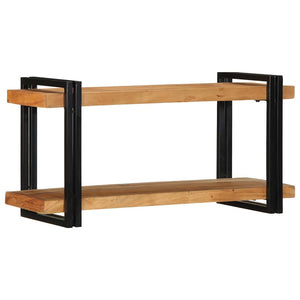 vidaXL Wall Shelf 90x33x45 cm Solid Wood Acacia