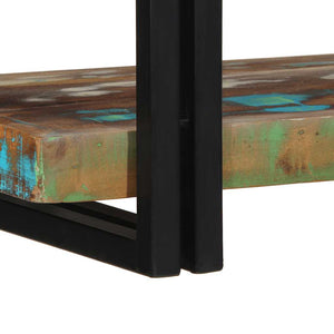 vidaXL Wall Shelf Multicolour Solid Wood Reclaimed