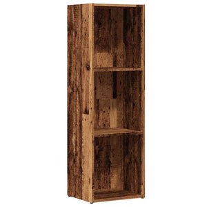 vidaXL Book Cabinet Old Wood 36x30x114 cm Engineered Wood