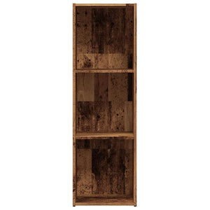 vidaXL Book Cabinet Old Wood 36x30x114 cm Engineered Wood