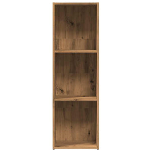 vidaXL Book Cabinet Artisan Oak 36x30x114 cm Engineered Wood