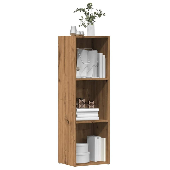 vidaXL Book Cabinet Artisan Oak 36x30x114 cm Engineered Wood