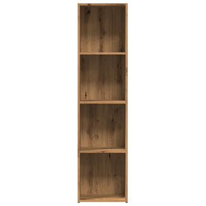 vidaXL Book Cabinet Artisan Oak 36x30x114 cm Engineered Wood