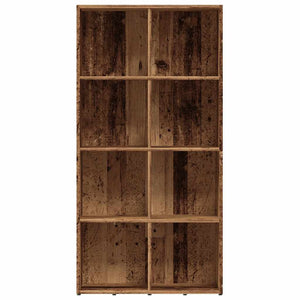 vidaXL Book Cabinet Old Wood 66x30x130 cm Engineered Wood