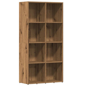 vidaXL Book Cabinet Artisan Oak 66x30x130 cm Engineered Wood