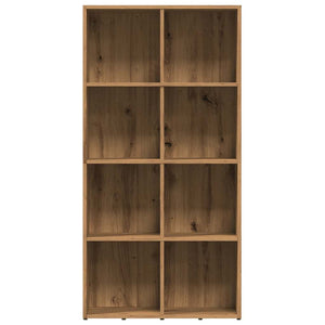 vidaXL Book Cabinet Artisan Oak 66x30x130 cm Engineered Wood