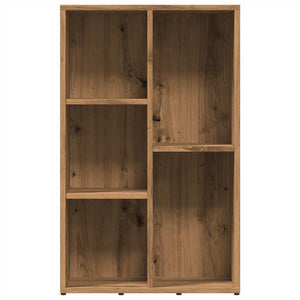 vidaXL Book Cabinet Artisan Oak 45x25x80 cm Engineered Wood