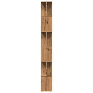 vidaXL Book Cabinet Artisan Oak 80x24x192 cm Engineered Wood