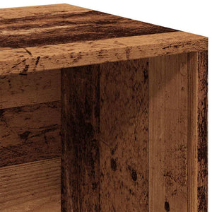 vidaXL LP Storage Box Old Wood 69.5x34x36 cm Engineered Wood