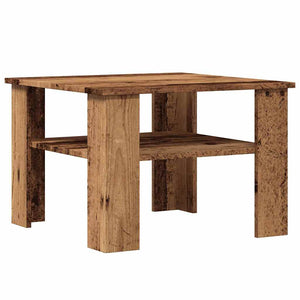 vidaXL Coffee Table Old Wood 60x60x42 cm Engineered Wood