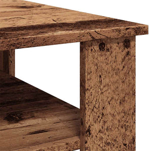 vidaXL Coffee Table Old Wood 60x60x42 cm Engineered Wood