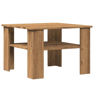 vidaXL Coffee Table Artisan Oak 60x60x42 cm Engineered Wood