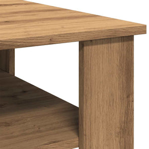 vidaXL Coffee Table Artisan Oak 60x60x42 cm Engineered Wood