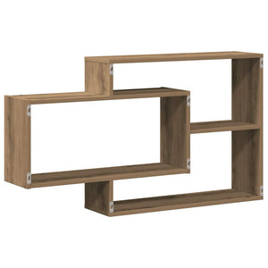 vidaXL Wall Shelf Artisan Oak 104x20x58.5 cm Engineered Wood