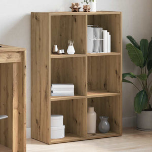 vidaXL Book Cabinet/Sideboard Artisan Oak 66x30x98 cm Engineered Wood