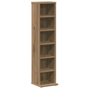 vidaXL CD Cabinet Artisan Oak 21x20x88 cm Engineered Wood