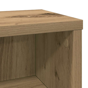 vidaXL CD Cabinet Artisan Oak 21x20x88 cm Engineered Wood