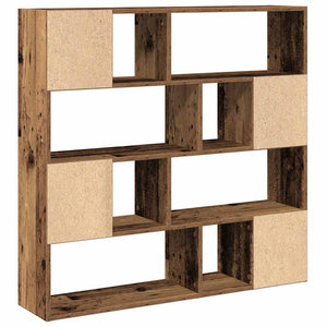 vidaXL Book Cabinet/Room Divider Old Wood 105x24x102 cm