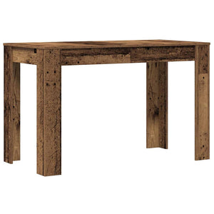 vidaXL Dining Table Old Wood 120x60x76 cm Engineered Wood