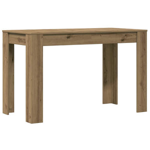 vidaXL Dining Table Artisan Oak 120x60x76 cm Engineered Wood