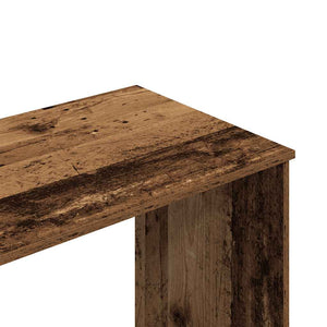 vidaXL Desk Old Wood 102x76x50 cm Engineered Wood