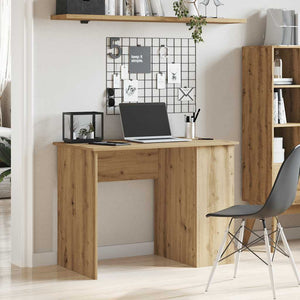 vidaXL Desk Artisan Oak 100x55x75 cm Engineered Wood